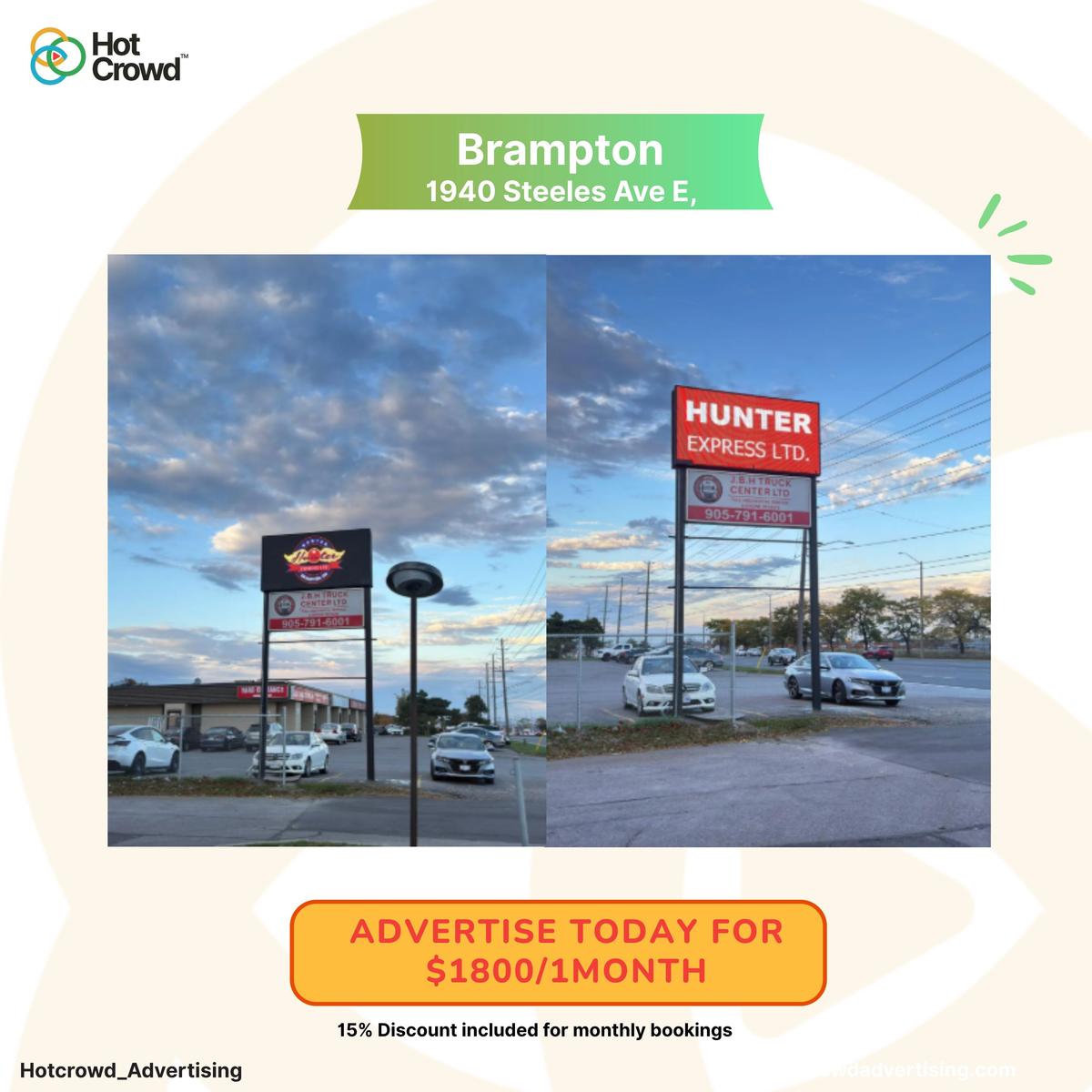 Brampton Available Billboard