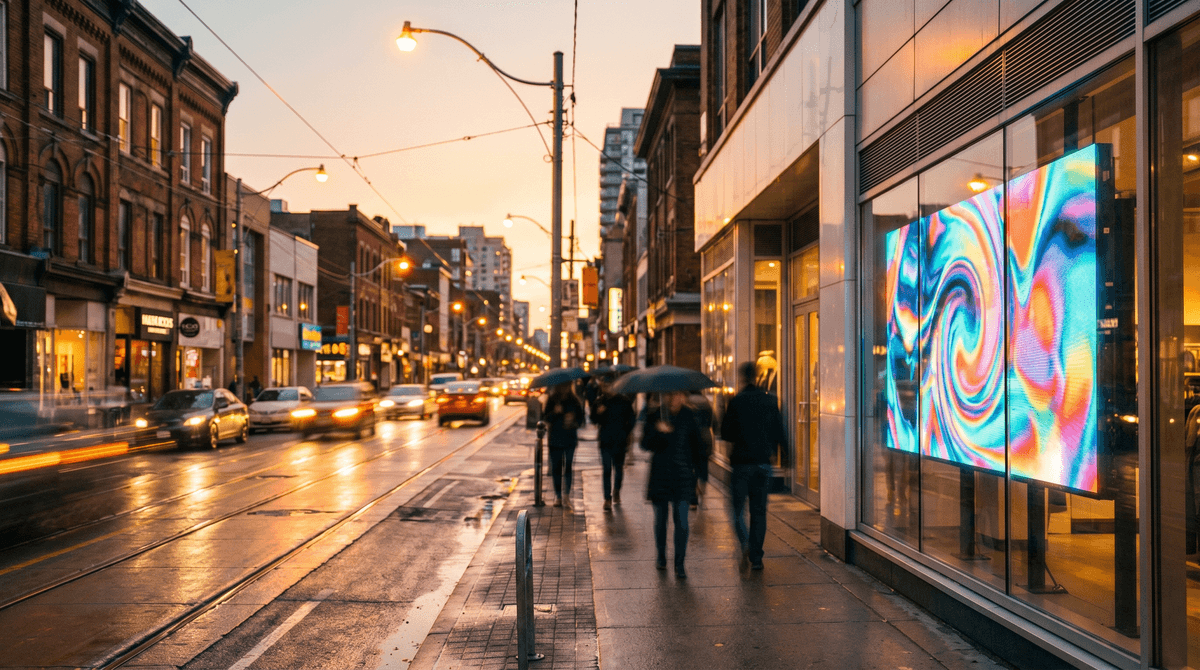 Digital Out-of-Home Advertising in Toronto: The 2026 Guide for Local Businesses