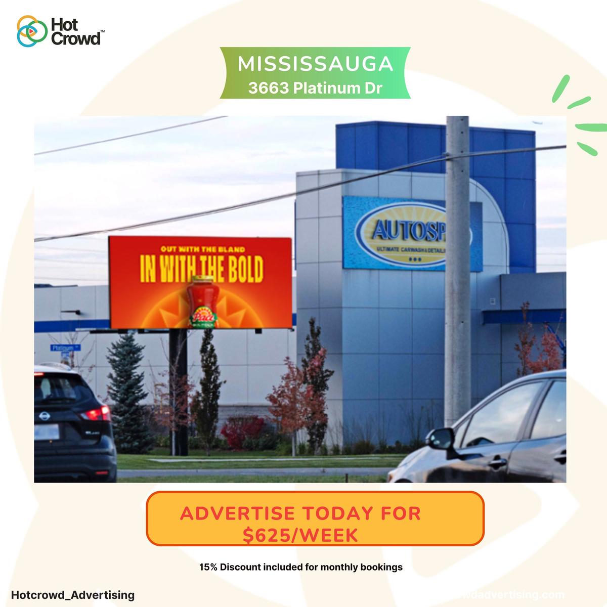 Mississauga Available Billboard