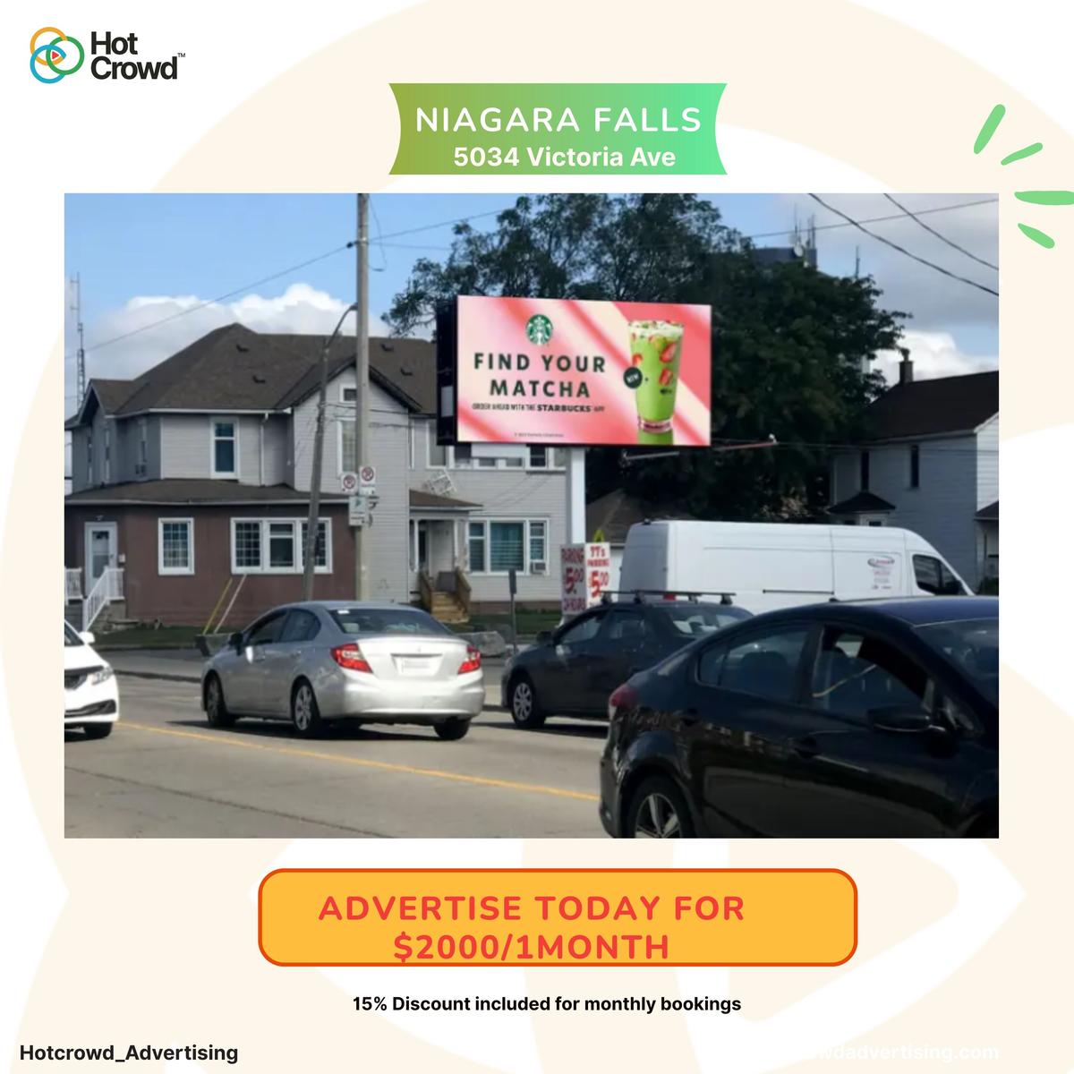 Niagara Available Billboard.